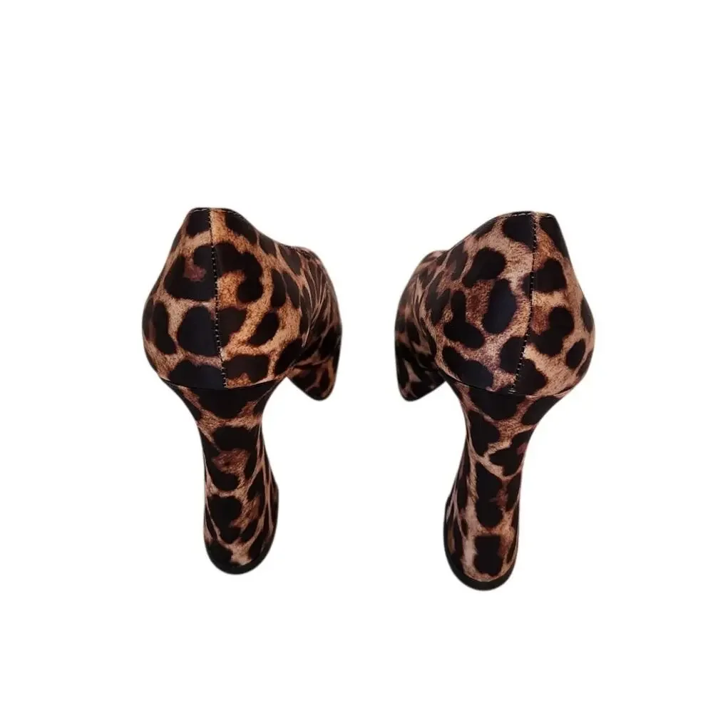 New Katy Perry Women's Square Pumps Cheetah 5M